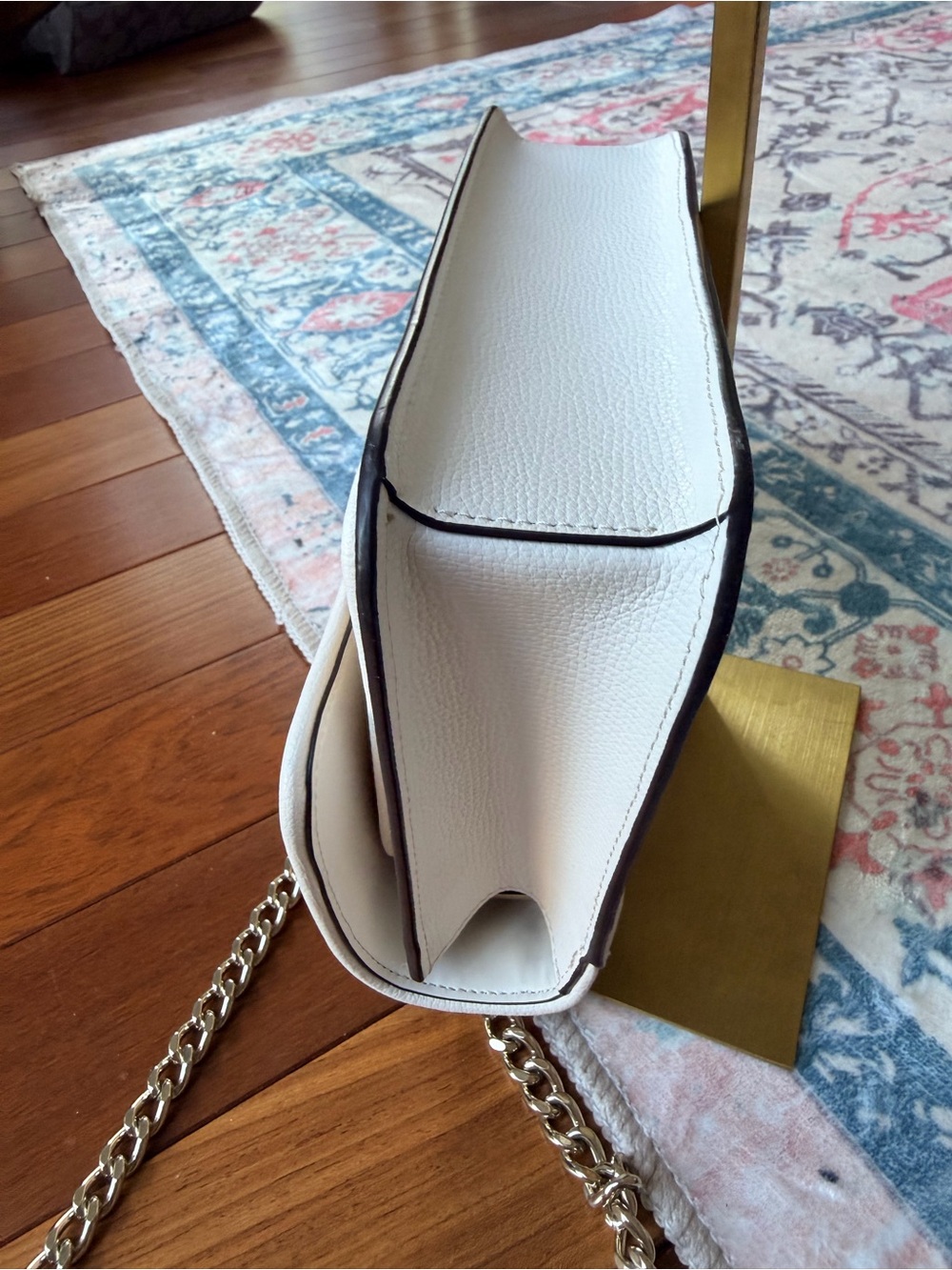 Kate Spade Remi Pineapple Flap Chain Crossbody in the color parchment multi NWOT - Picture 10 of 12